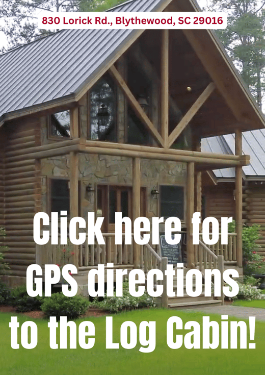 Click here for GPS Directions to the Log Cabin!-1